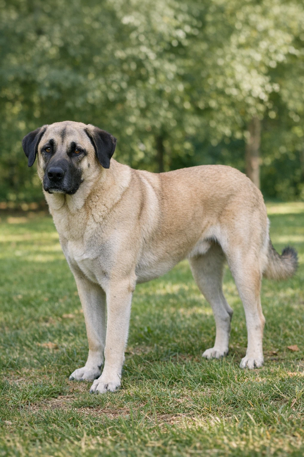 Anatolian Shepherd Dog in a park