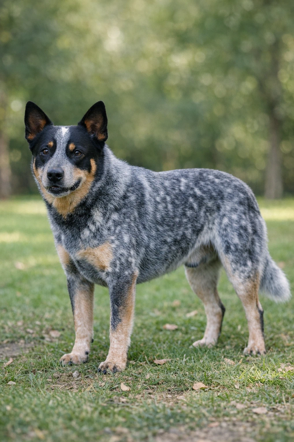 Australian Cattle Dog in a park