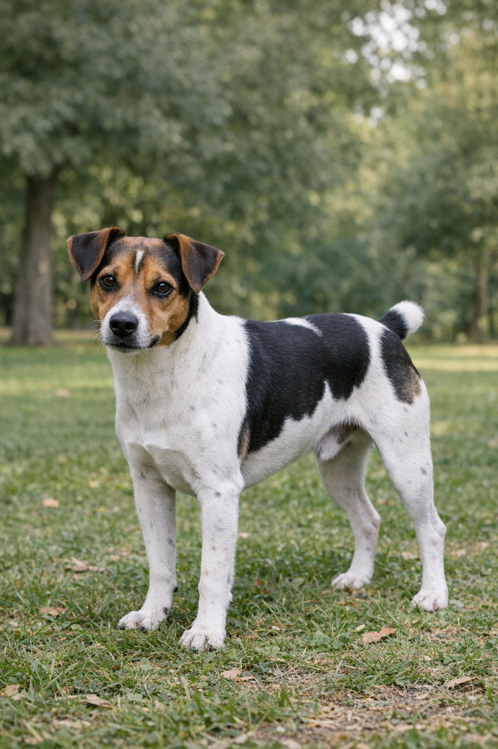 Brazilian Terrier in a park