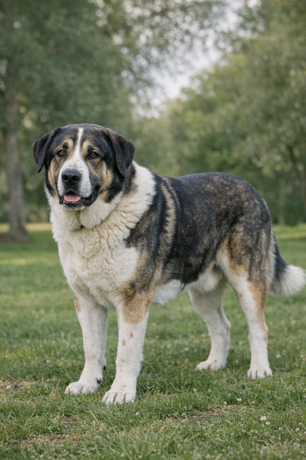 Rafeiro do Alentejo in a park